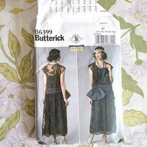 UNCUT Sewing Pattern Butterick 6399 Size 14-22